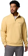 Columbia Men's Hart Mountain II Half Zip Fleece Jacket, Sand Dune Heather, Large