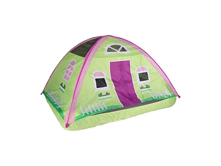 Pacific Play Tents 19601 Kids Cottage House Bed Tent Playhouse