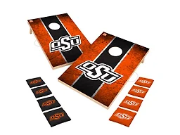 Escalade Sports FWD-ESC-COL-1028 College Team 2x3 Solid Wood Cornhole Oklahoma State Cowboys 