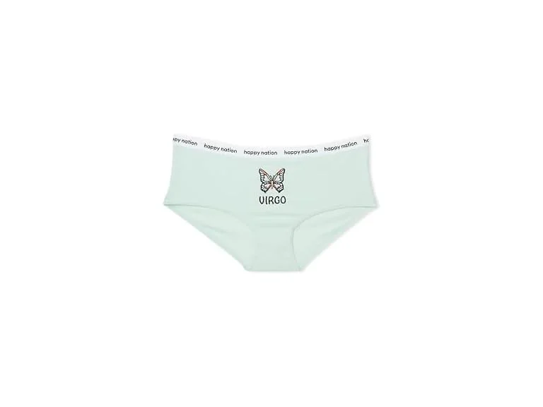 Happy Nation Womens Comfy Cotton Logo Hipster Underwear (L)