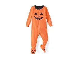 The Children's Place,and Toddler, Halloween Pumpkin Pajamas, Cotton,SUN GLOW,3T