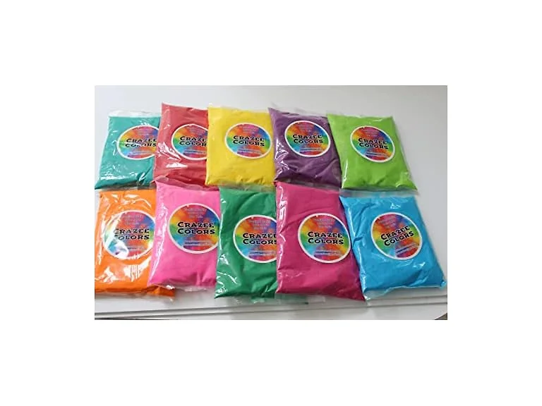10 Colors x 50 grams - CraZeeColors(TM)