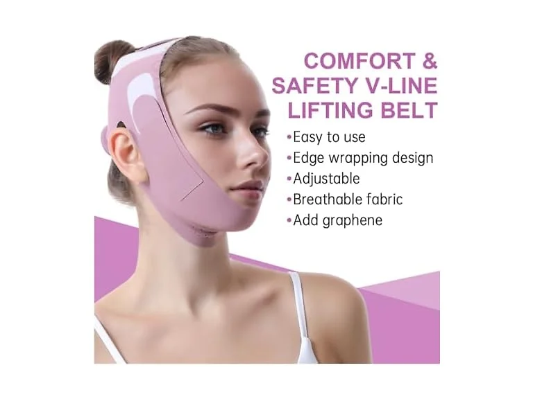 ROWMATE Graphene V Line Mask Chin Up Mask V Shaped