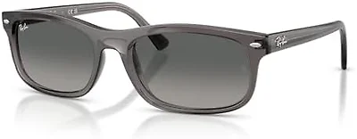 Ray-Ban RB2224 667571 57 57-20-145 Ray-Ban RB2224 Rectangle Sunglasses  OPAL LIGHT GREY/GREY GRADIENT