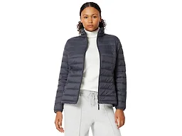 Amazon Essentials Women's Lightweight Long-Sleeve Water-Resistant Packable Puffer Jacket (Available in Plus Size), Charcoal, X-Small