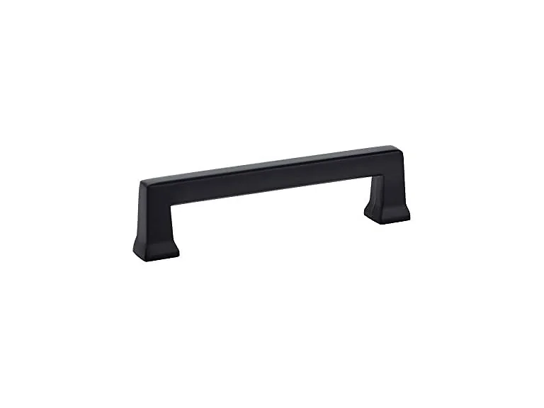 Emtek 86427 Alexander Cabinet Pull Flat Black (8" Centers)