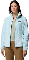 Columbia Women's Fire Side II Sherpa Full Zip Fleece Jacket, Marine Light, Small