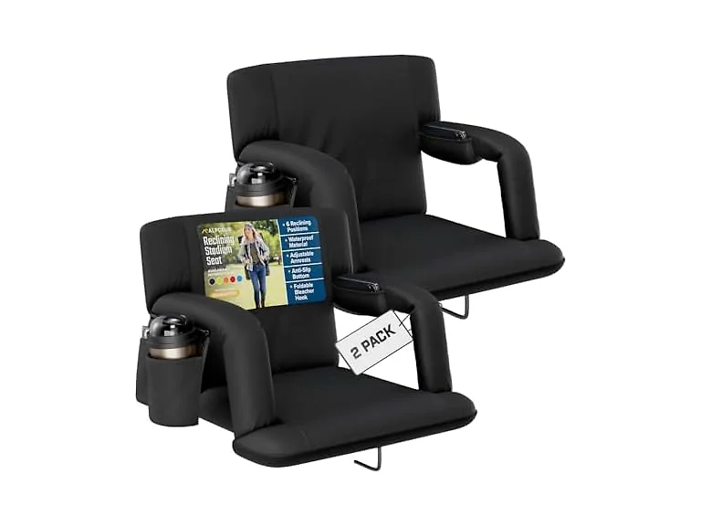 Alpcour Reclining Stadium Seat 2 Pack