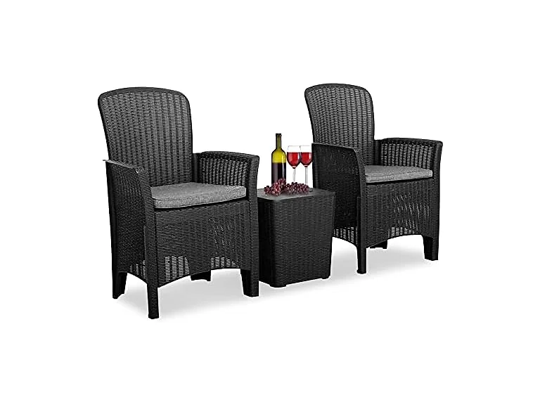 SereneLife Patio Porch Furniture Set (Open Box)