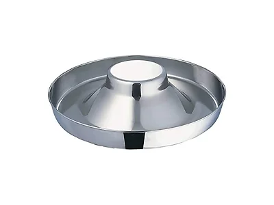 Indipets Heavy Duty Stainless Steel Puppy Saucer w