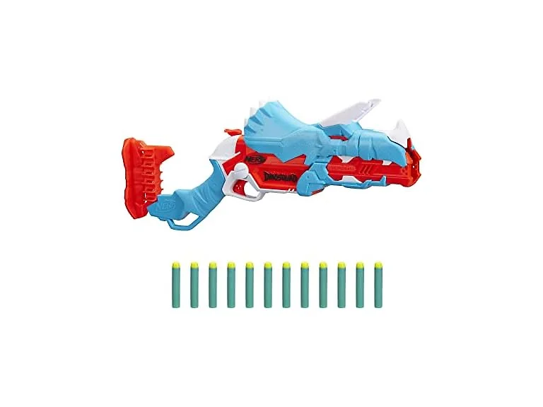 NERF DinoSquad TriceraBlast Dart Blaster