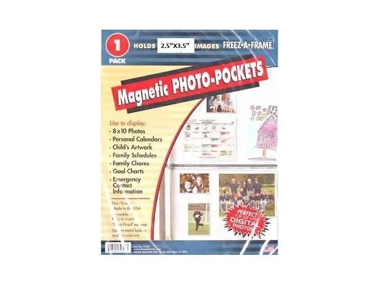 Howard 2.5x3.5 Magnet Photo Frame