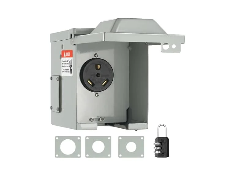 VEVOR 30 Amp RV Power Outlet Box