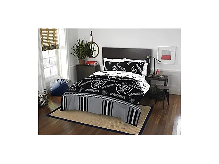 NFL Las Vegas Raiders Bed Set (Full)