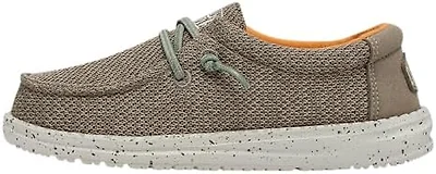 Hey Dude Kids Shoes, Wally Youth Sox, Sahara, 33