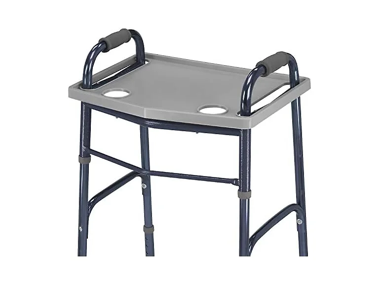 DMI Walker Tray With Cup Holders Walker Tray For