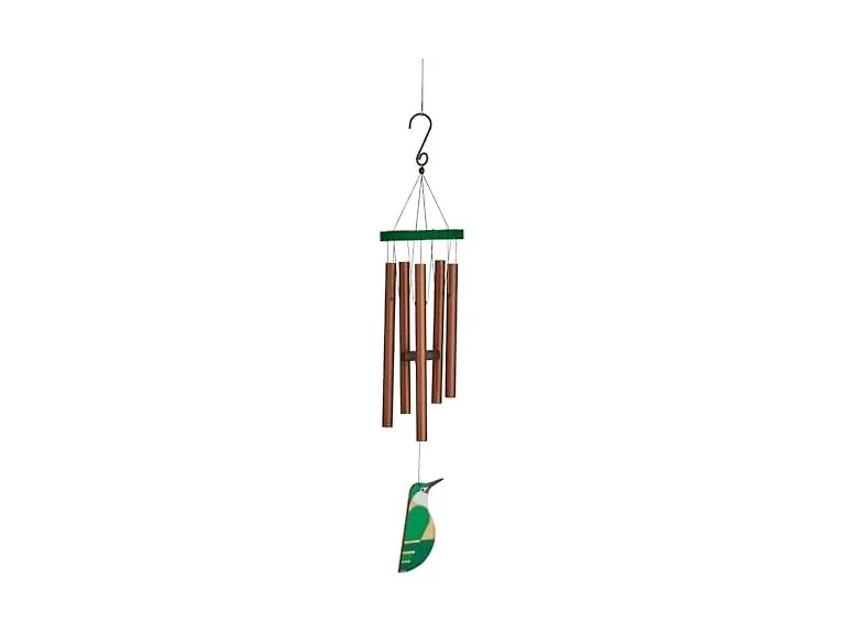 Red Carpet Wind Chimes Hummingbird 36in