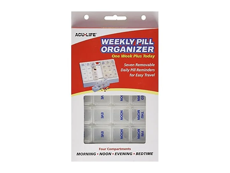 Acu Life Weekly 7 Day Pill Case