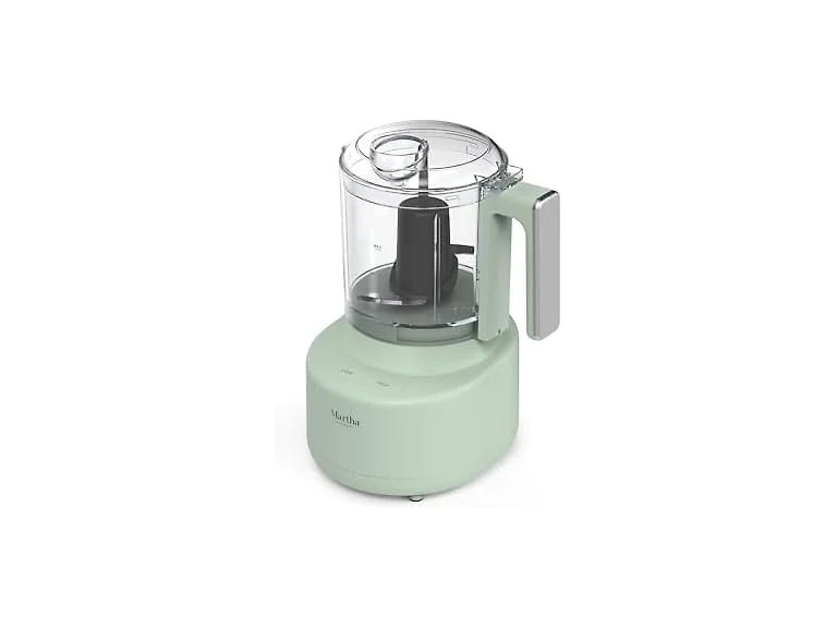 Martha Stewart 3 Cup Electric Vegetable Chopper Sage