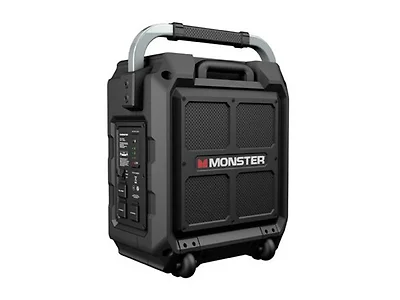 MONSTER Rockin-roller Portable Indoor/Outdoor BT Speaker