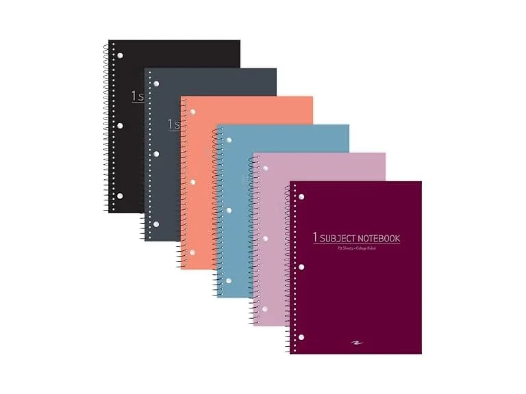 ROARING SPRING College Ruled Spiral Notebook