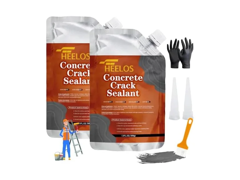 Heelos Concrete Crack Filler 2 Pcs gray