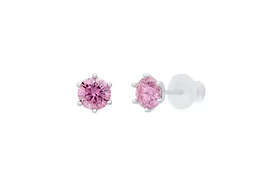 Saffron LGR-001-MOS-EP Colored Moissanite Diamond Ear
