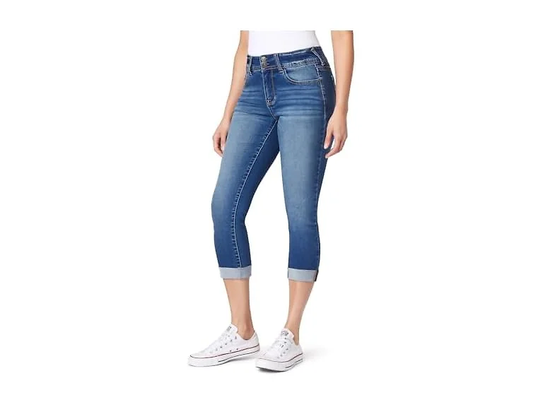 WallFlower Women (24 Plus) Ultra Cropped Jeans