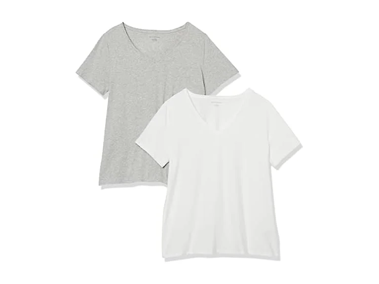 Amazon Essentials Women Classic-fit V-neck T-shirt