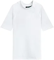 Kanu Surf Boys' Fiji Rash Guard, Fiji White, 10