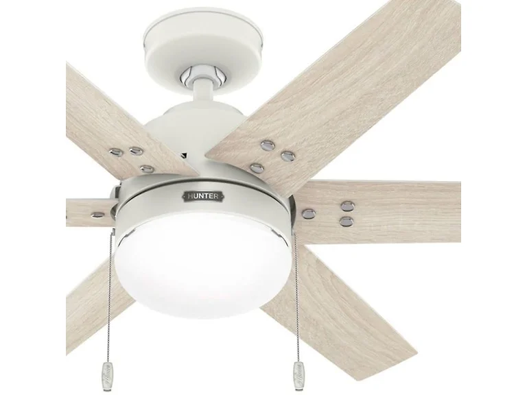 Hunter Fan 44" Neutral White Ceiling Fan (Open Box)
