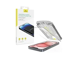 DUMOSONG for iPhone 13/13Pro/14 Screen Protector, Anti Glare Eye Protection, High Transmittance, Easy Install, 13/13Pro/14 [6.1"] with 9H Hardness, Full Coverage, Case Friendly, 1 Pack