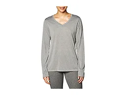 Hanes womens O9309 athletic shirts, Granite Heather, Small US