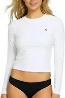 Hurley BOS-B0GHT7BNBG X-Large Hurley Womens L/S Rash