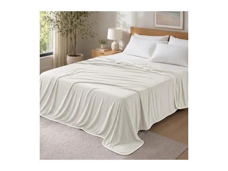 PHF Light Grey Cooling Blanket Queen 90"x90"