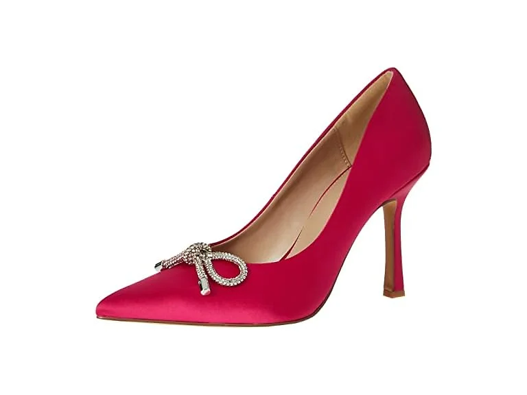 The Drop Women's Parish Bow Pointed Toe Heel