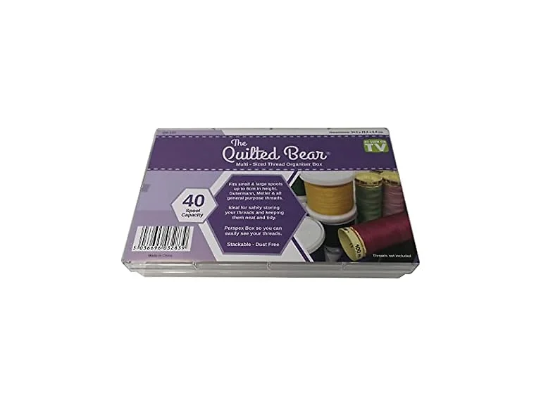 The Quilted Bear 40 Spool Thread Box