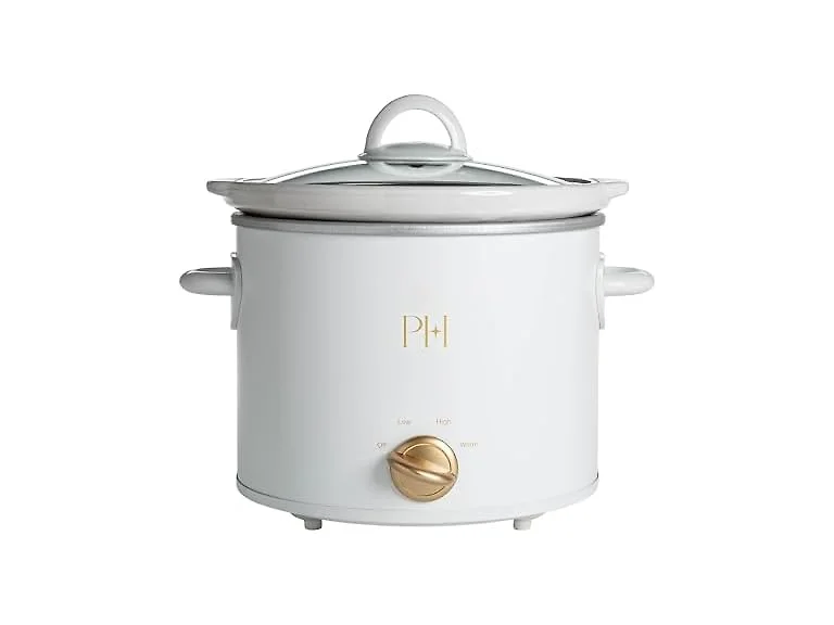 Paris Hilton 3.5-Quart Manual Slow Cooker White