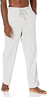 Amazon Essentials Men's Relaxed-Fit Lightweight Cotton Knit Lounge Pajama Pants, Light Grey Heather, Medium