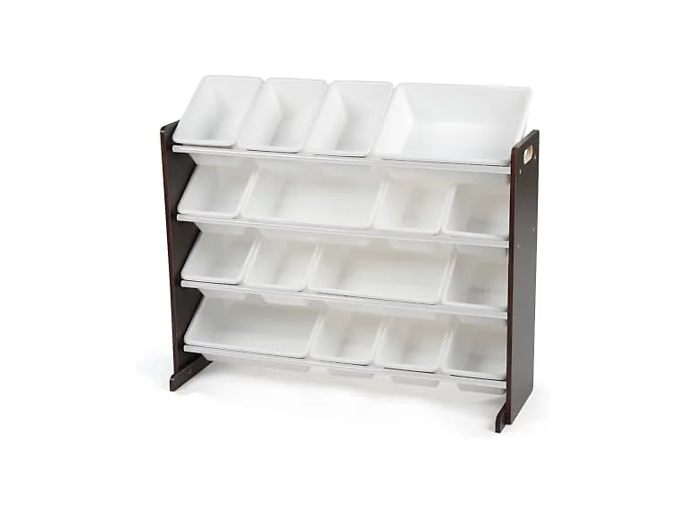 Humble Crew Kids Toy Organizer 16 Bins Black