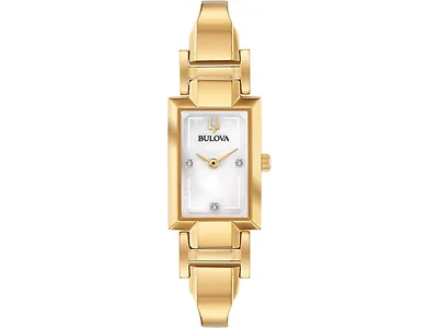 Bulova Ladies' Classic Diamond Dial Quartz Watch