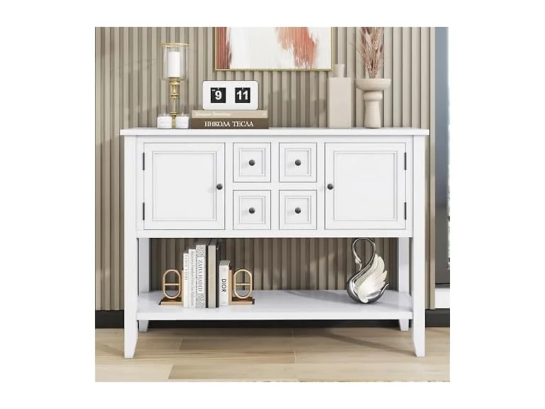Fransoul 46" Sideboard Buffet Solid Wood