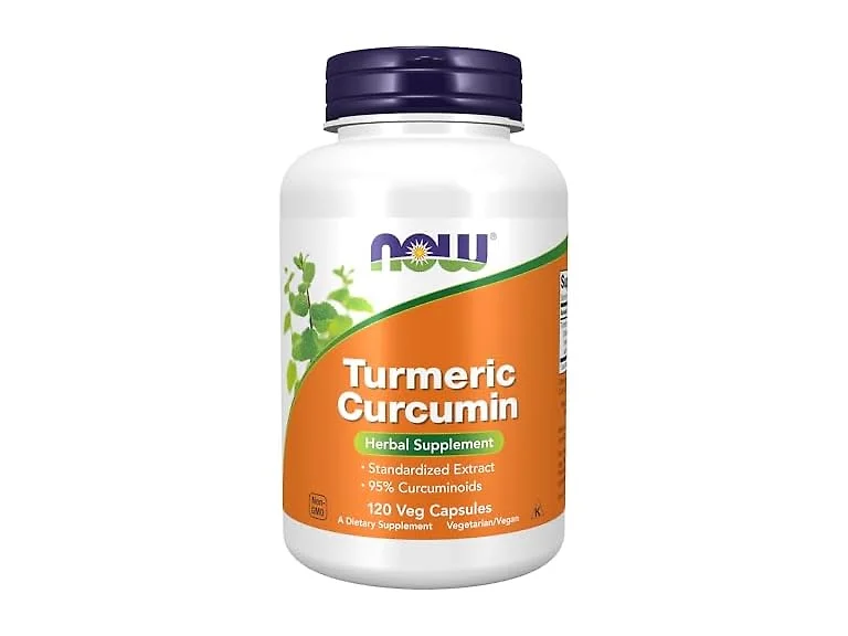 NOW Turmeric Curcumin 120 Veg Capsules