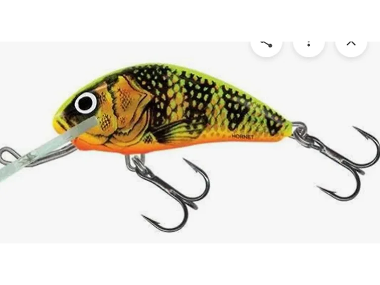 SALMO QRH158 Rattlin Hornet 055 Gold Fluo Perch