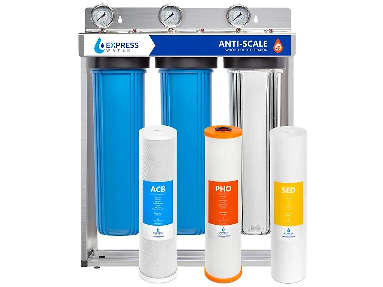 Express Water 3-Stage Whole House Water Filter