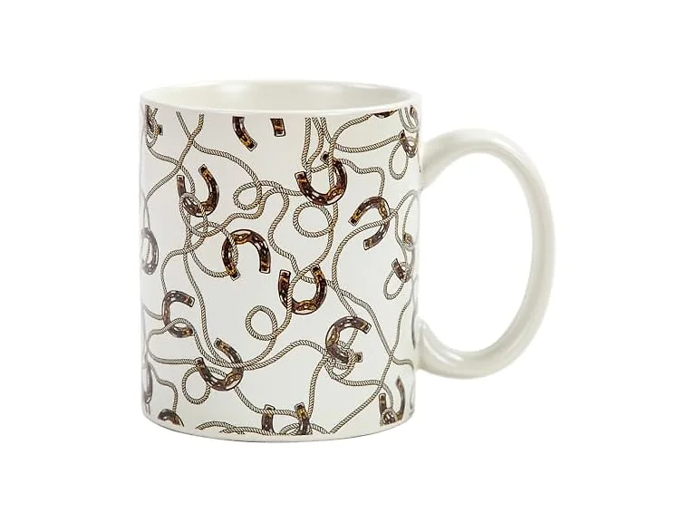 Tasha Polizzi Pierre Equestrian 4 Piece Coffee Mug Set 