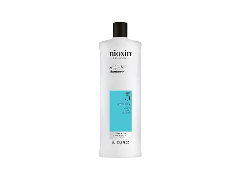 Nioxin System 3 Cleanser Shampoo, 33.8 oz