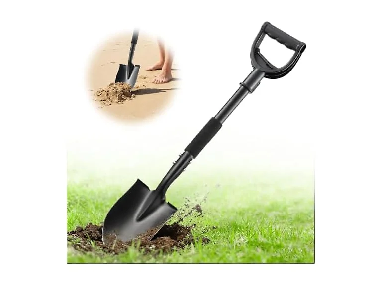 LENOLL GAR-101 31in Heavy-Duty Metal Digging Shove