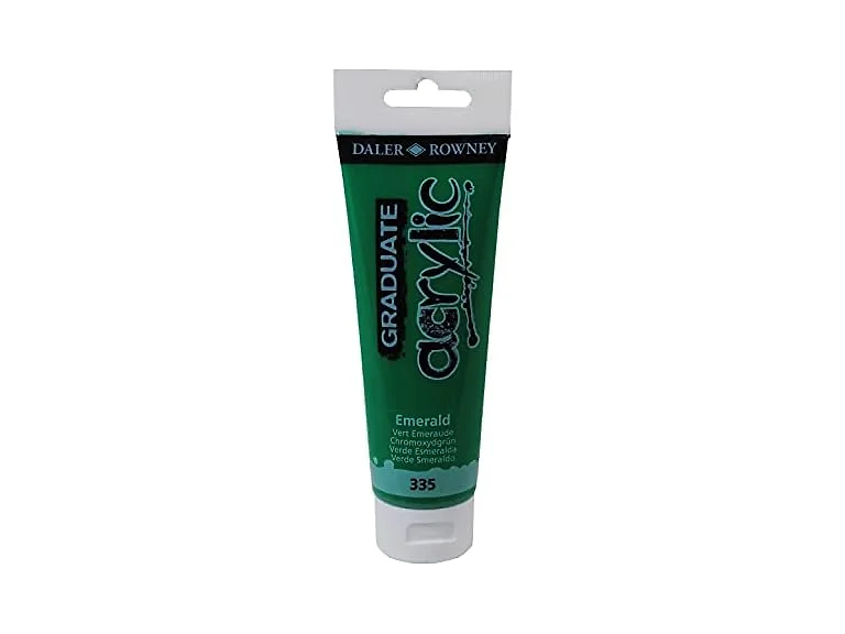 Daler Rowney Graduate Acrylic 120ml Emerald