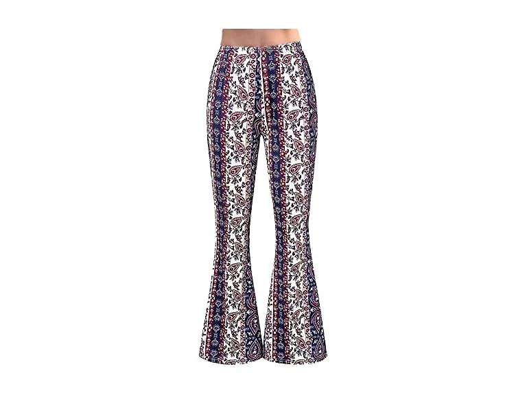 Icnglksnd Women (XXL) Bell Bottom Palazzo Pants